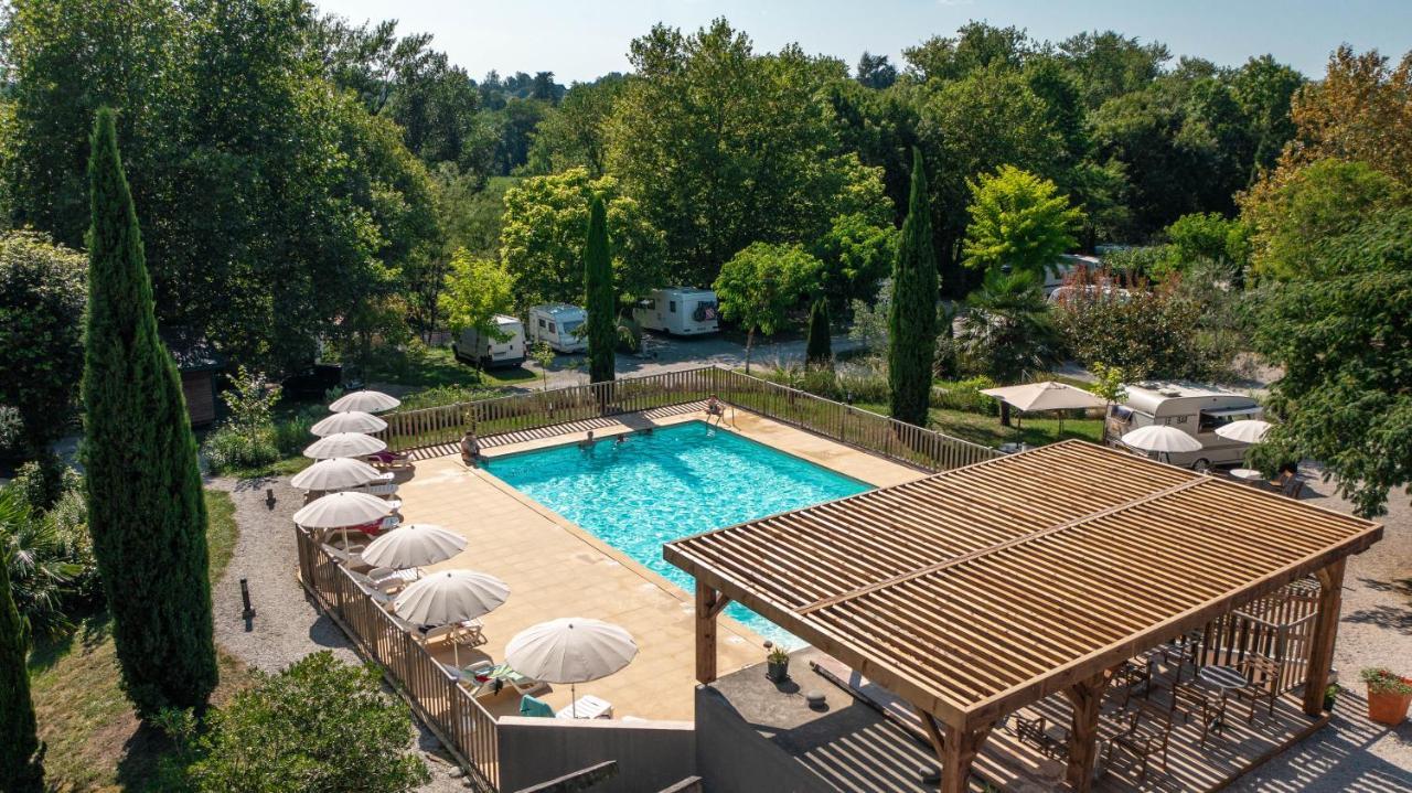 Camping Beau Rivage Navarrenx Exterior foto