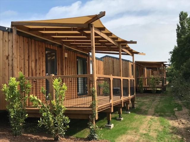 Camping Beau Rivage Navarrenx Exterior foto